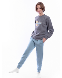 Statment Pajamas for boys, T-shirt + printed pants