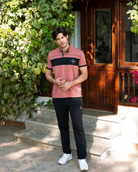 GV بيجاما رجالي نص كم بياقة و بنطلون