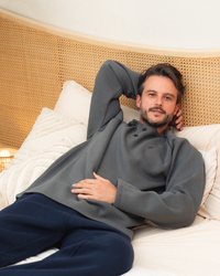 Men's Polo Shirt with Buttons and Embroidery on the Chest of the Horse Melton