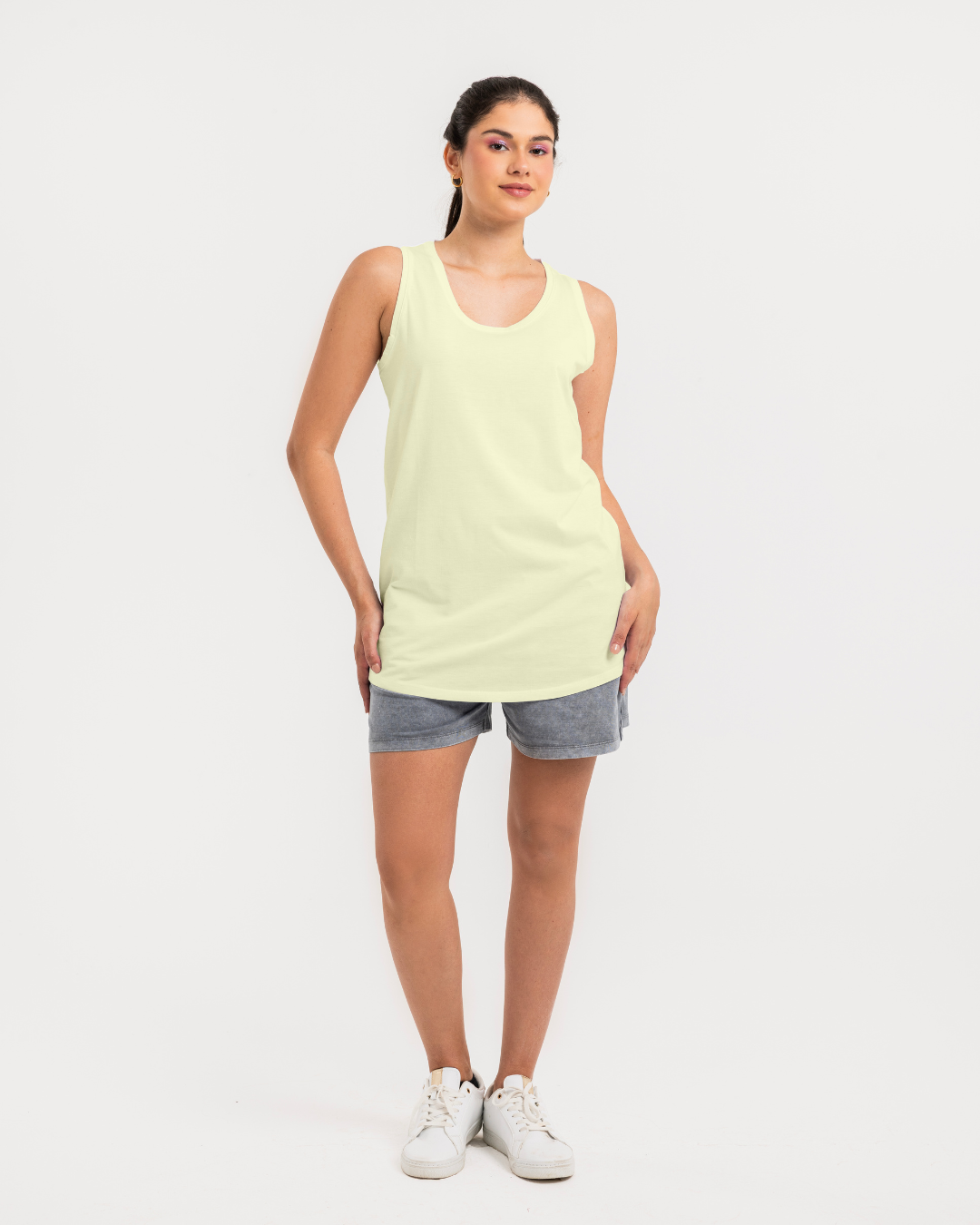 Lands End تانك توب حريمي بيزك