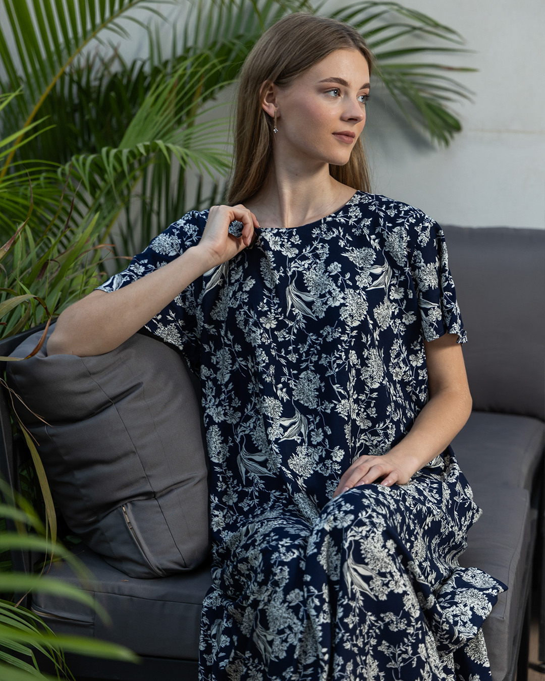 قميص فسكوز جابونيز طويل 13