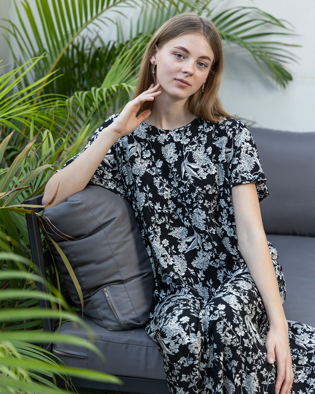 قميص فسكوز جابونيز طويل 13