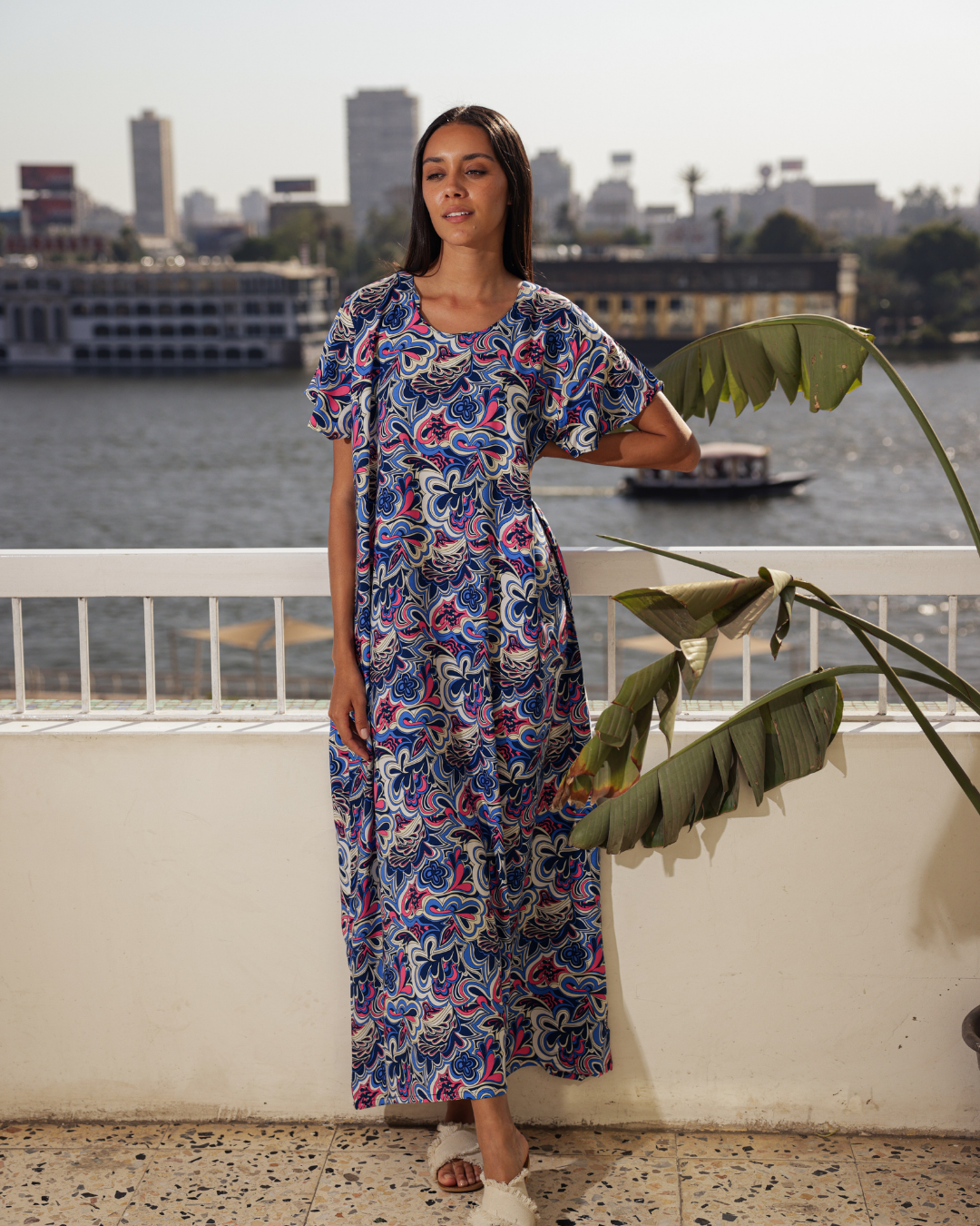 قميص فسكوز جابونيز طويل 23