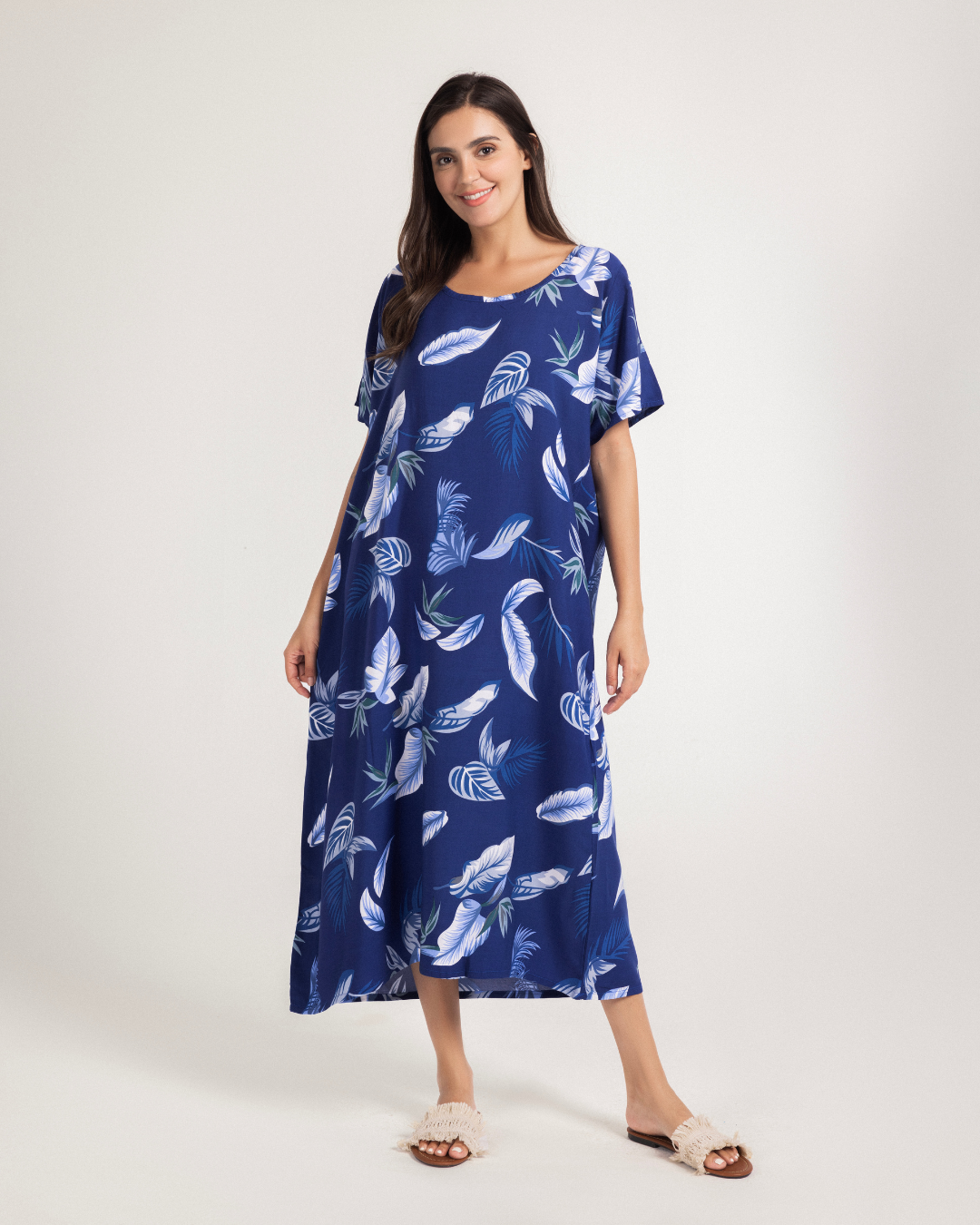 قميص فسكوز قصير