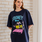 LOONEY TUNES Women's Night Shirt, Half Short Sleeve