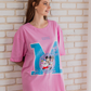 Mickey mouse نايت شيرت حريمي نص كم قصير