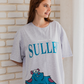 MONSTERS sulley Women's half-sleeved night-shirt