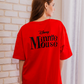 MINNIE نايت شيرت حريمي نص كم قصير