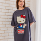 HELLO KITTY نايت شيرت حريمي نص كم قصير