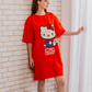 HELLO KITTY نايت شيرت حريمي نص كم قصير