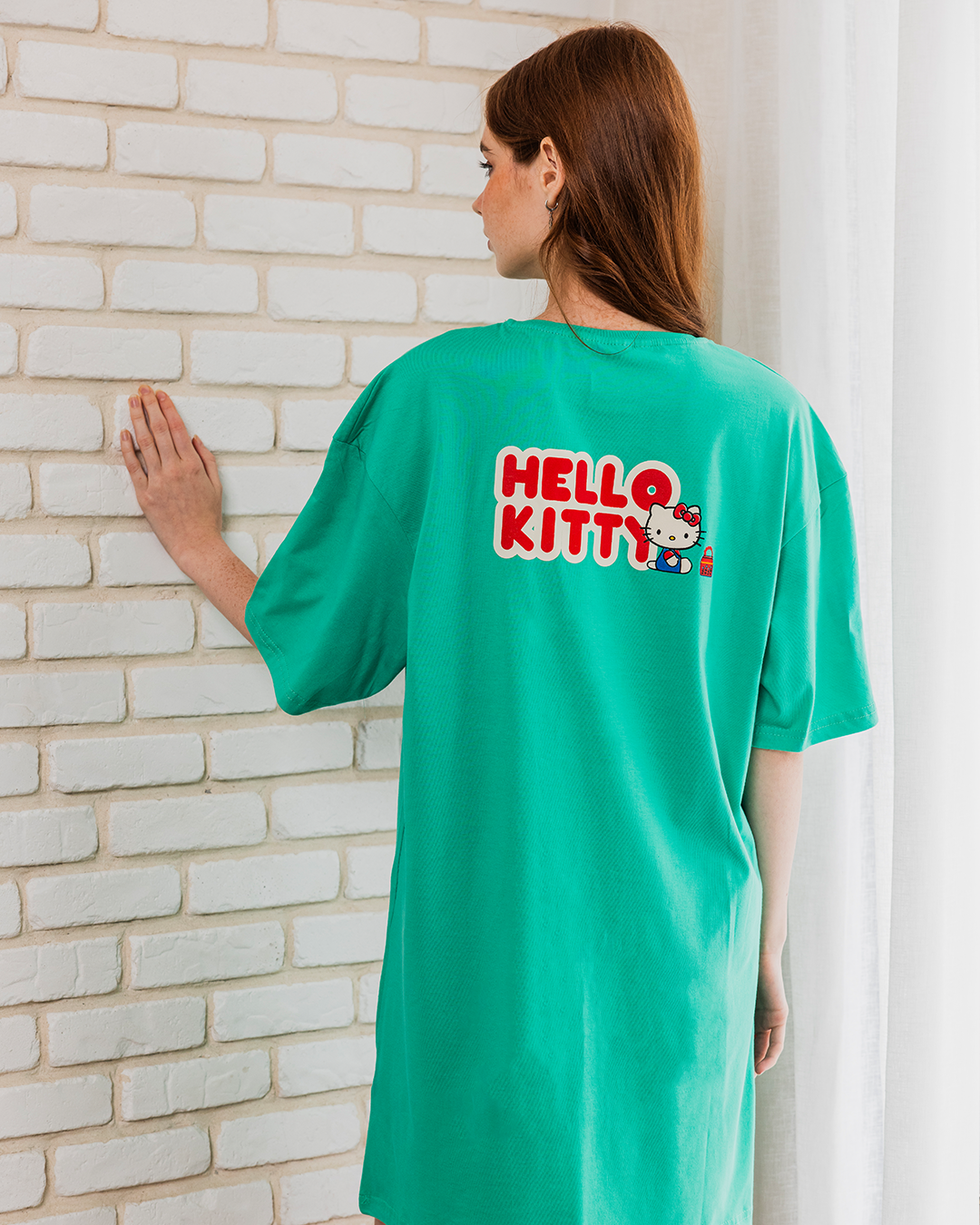 HELLO KITTY نايت شيرت حريمي نص كم قصير