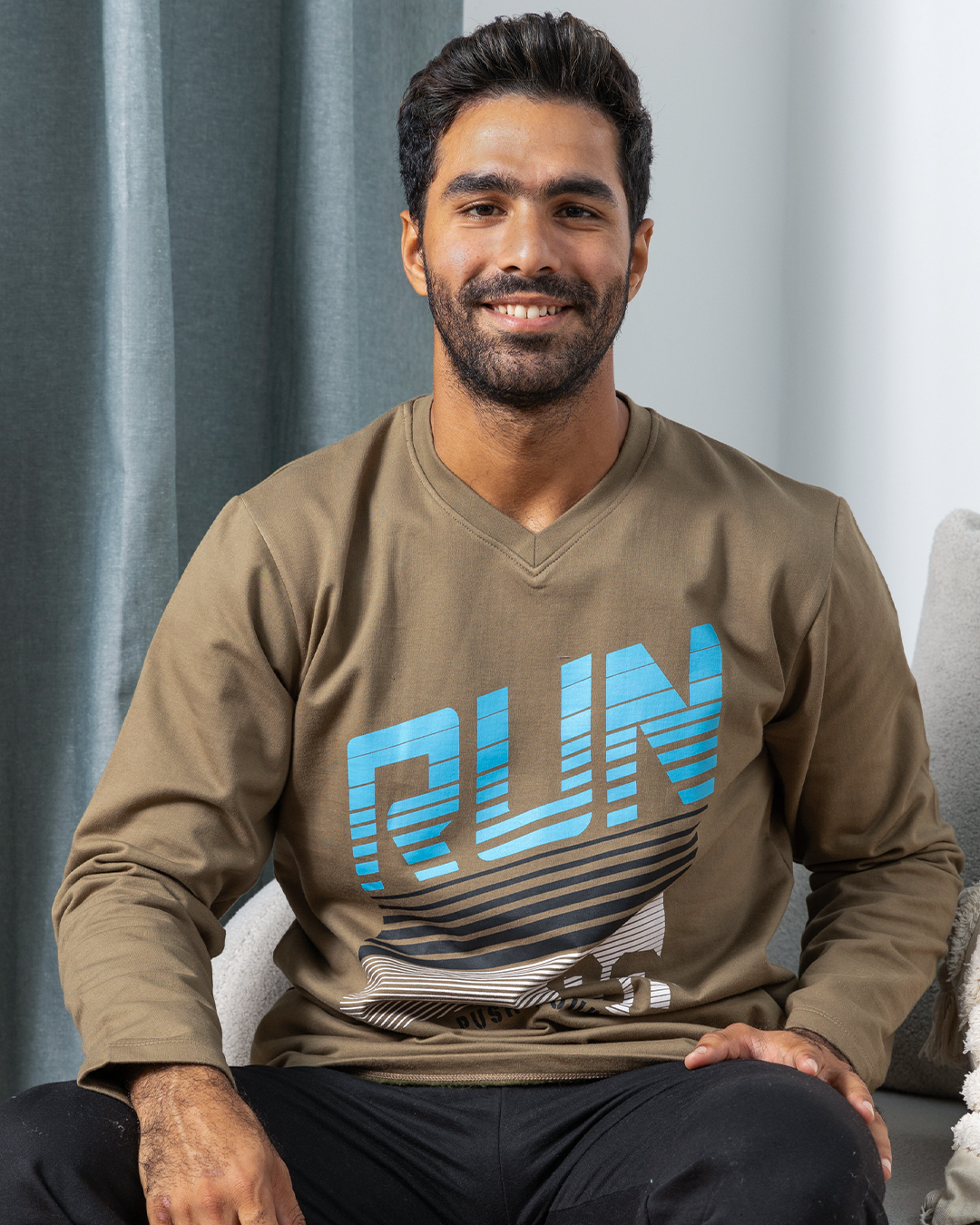 RUN V بيجامه رجالي