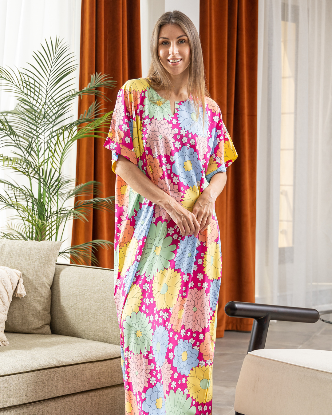 Viscose shirt, half sleeve 106