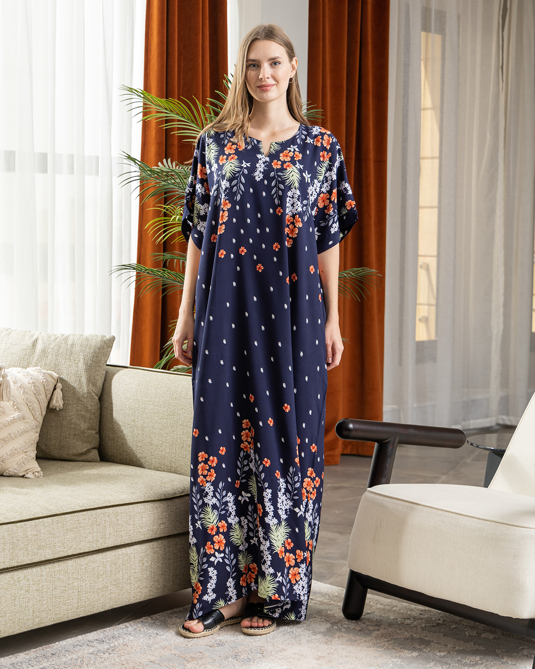 قميص فسكوز نص كم 108