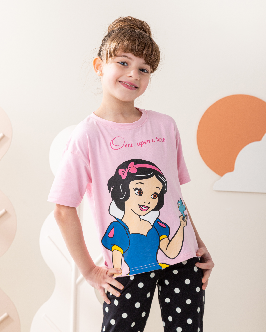 SnowWhite Children's pajamas for girls Snow White