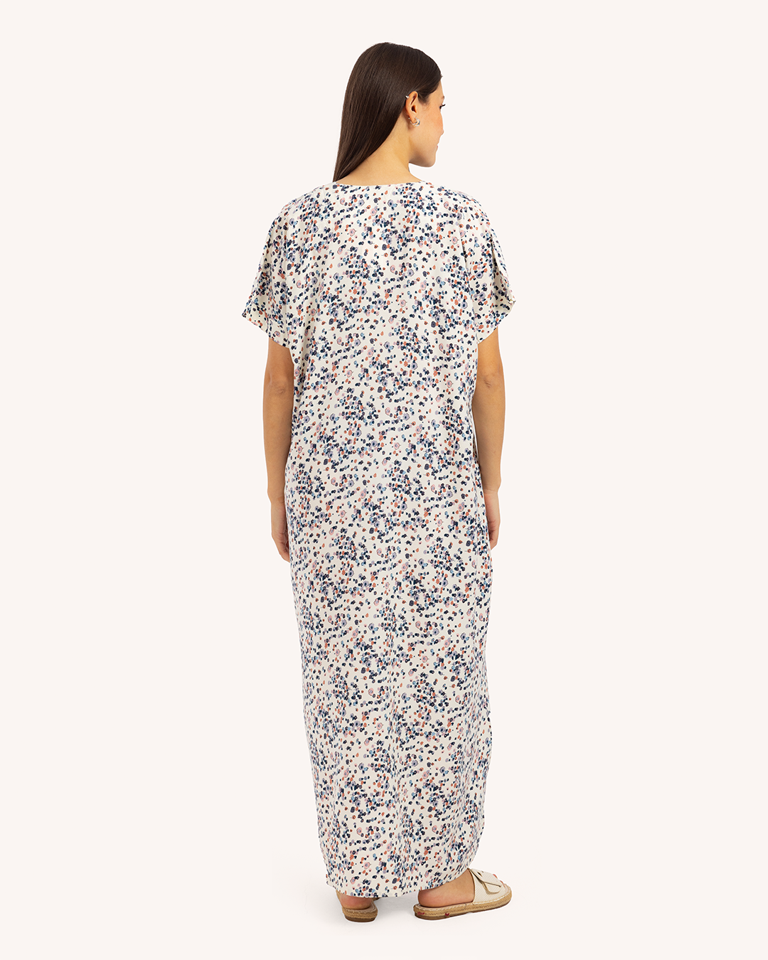 قميص فسكوز نص كم مشجر 59