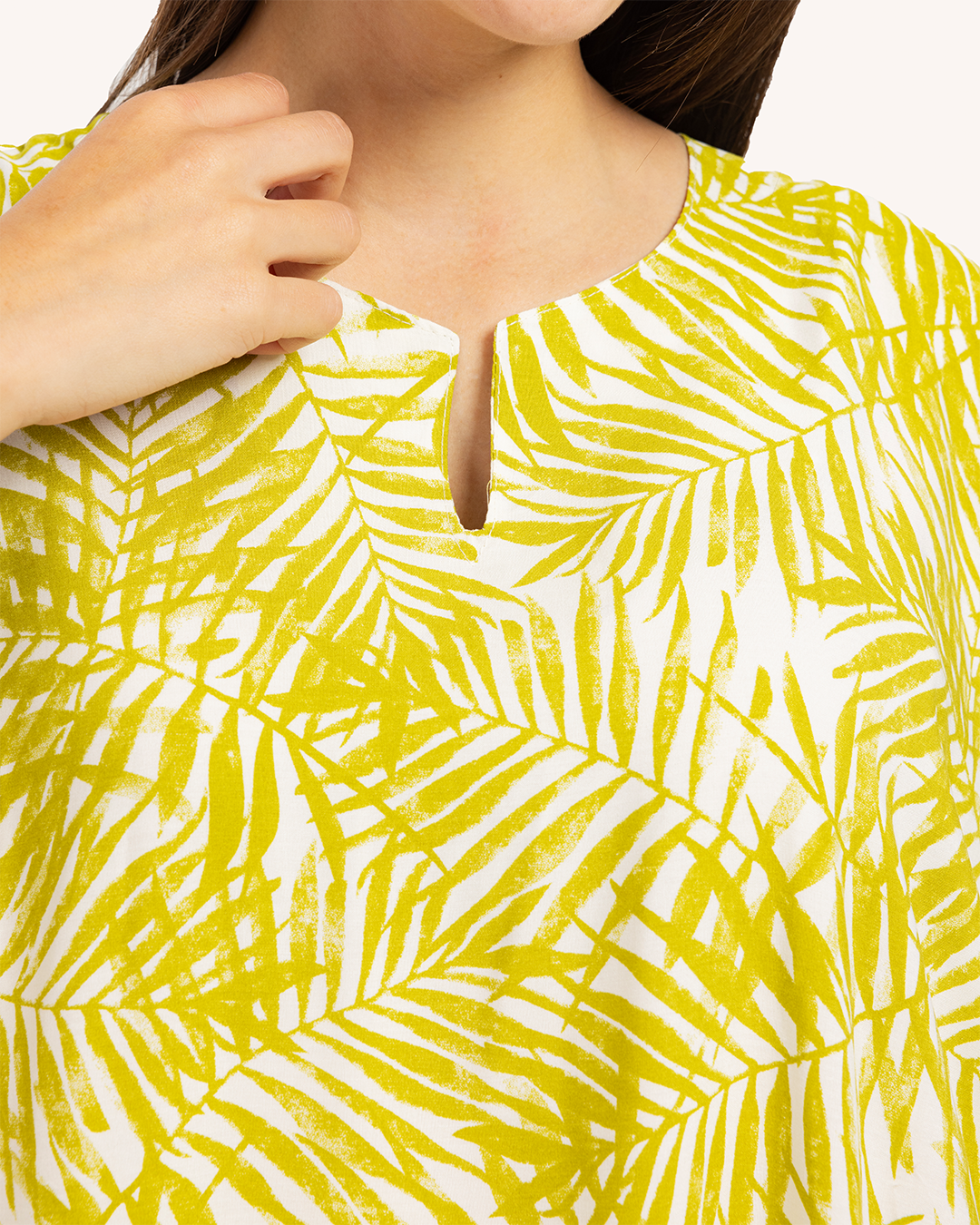 قميص فسكوز نص كم مشجر 60