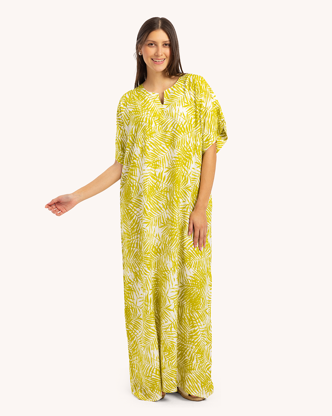 قميص فسكوز نص كم مشجر 60