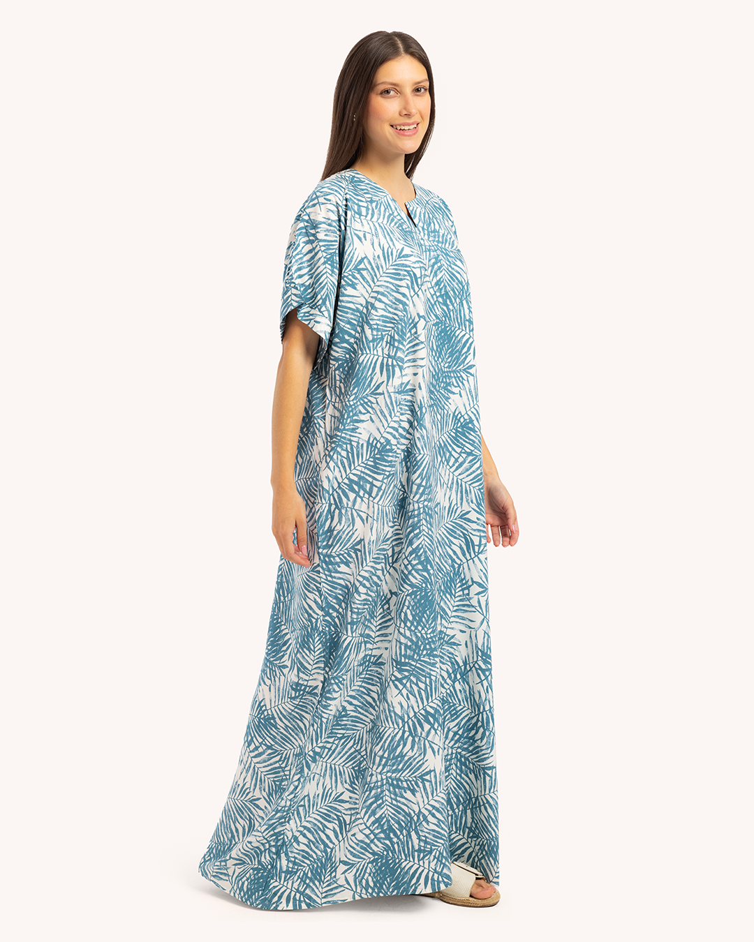 قميص فسكوز نص كم مشجر 60