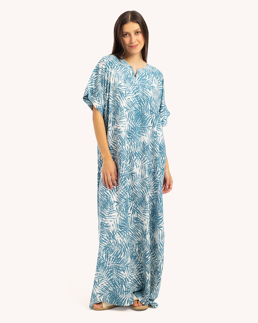 قميص فسكوز نص كم مشجر 60