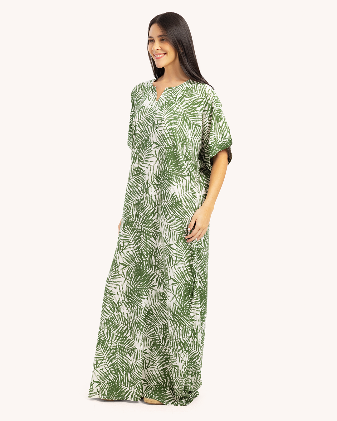 قميص فسكوز نص كم مشجر 60