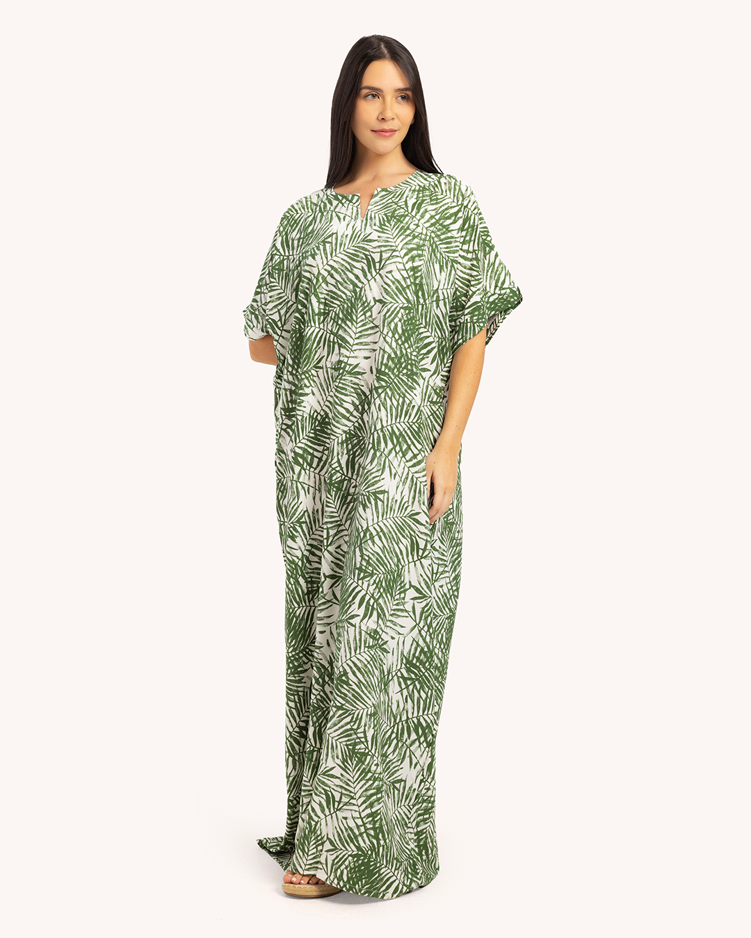 قميص فسكوز نص كم مشجر 60