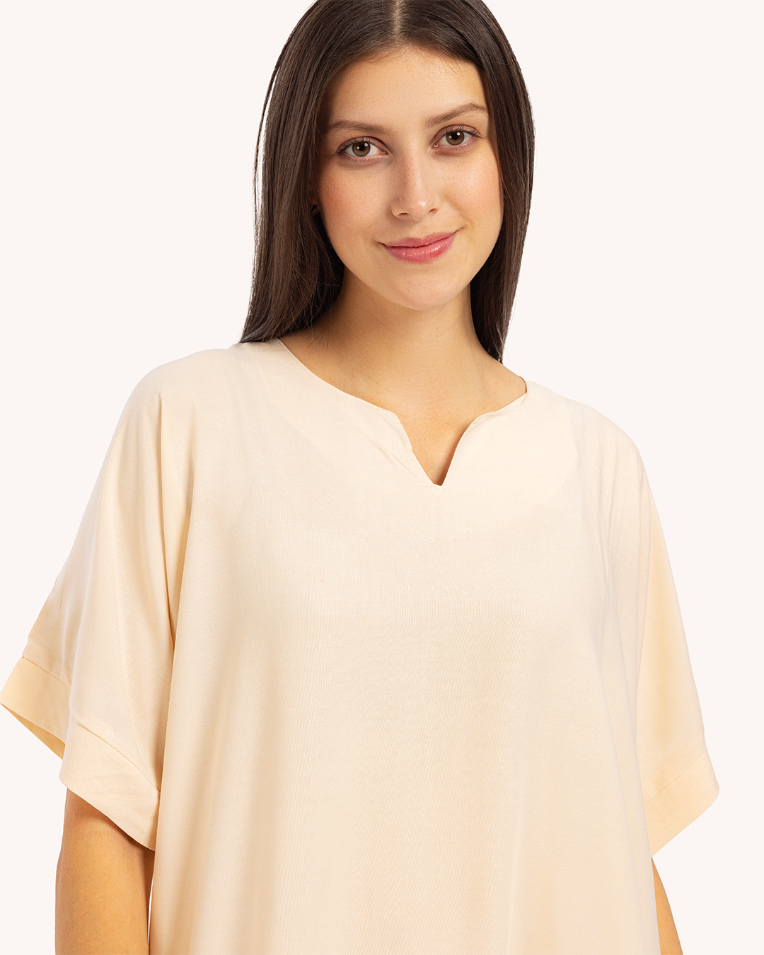 قميص فسكوز نص كم مشجر 57