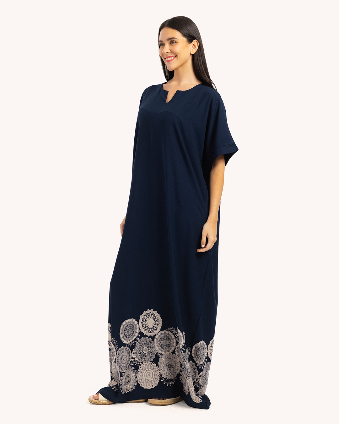 قميص فسكوز نص كم مشجر 57