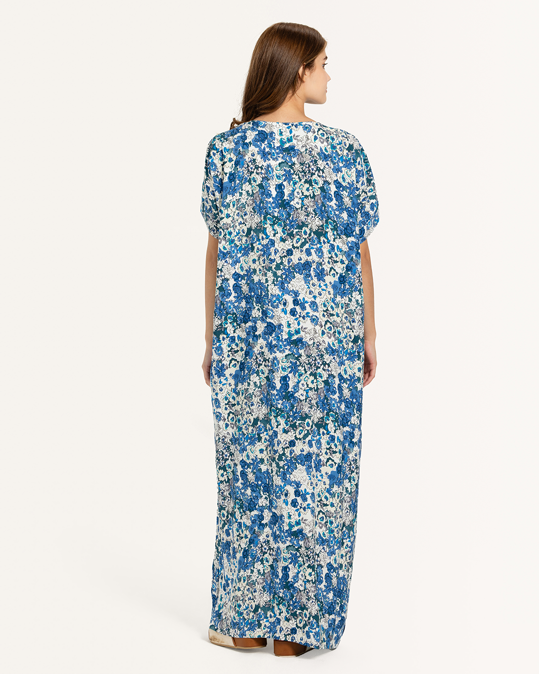 قميص فسكوز نص كم مشجر 62