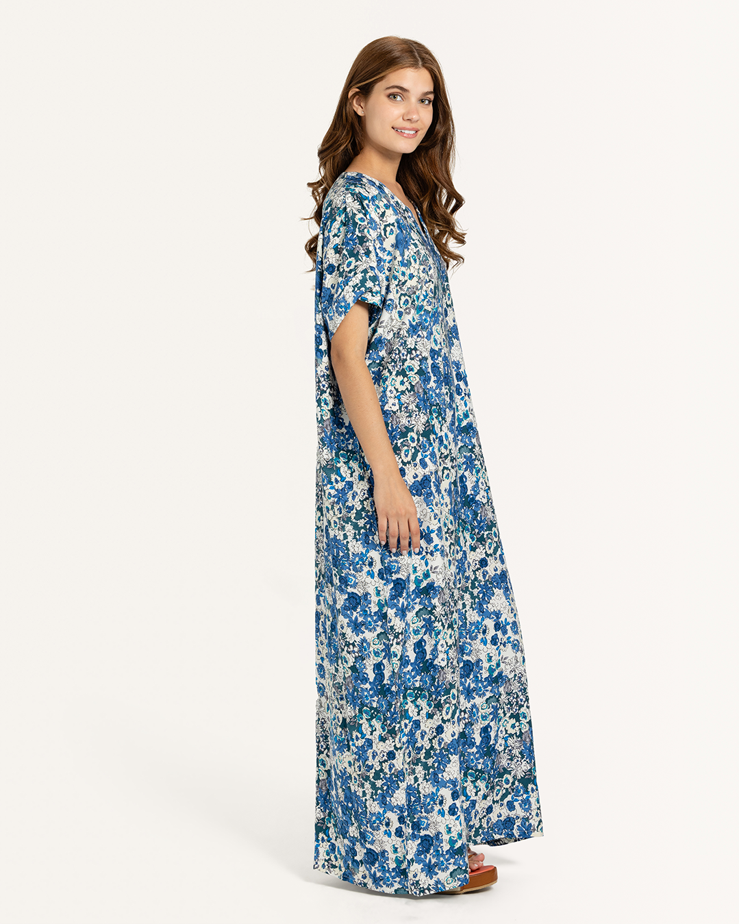 قميص فسكوز نص كم مشجر 62