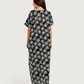 Long Patterned Viscose Shirt 177