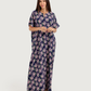 Long Patterned Viscose Shirt 177