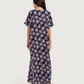 Long Patterned Viscose Shirt 177