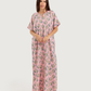 Long Patterned Viscose Shirt 177