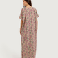Long Patterned Viscose Shirt 177