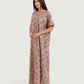 Long Patterned Viscose Shirt 177