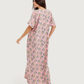 Long Patterned Viscose Shirt 177