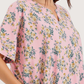 Long Patterned Viscose Shirt 177