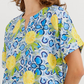 Long Printed Viscose Shirt 179