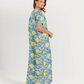 Long Printed Viscose Shirt 179