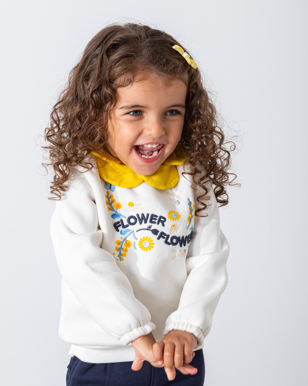 flower flower بيجامه بناتي تطريز