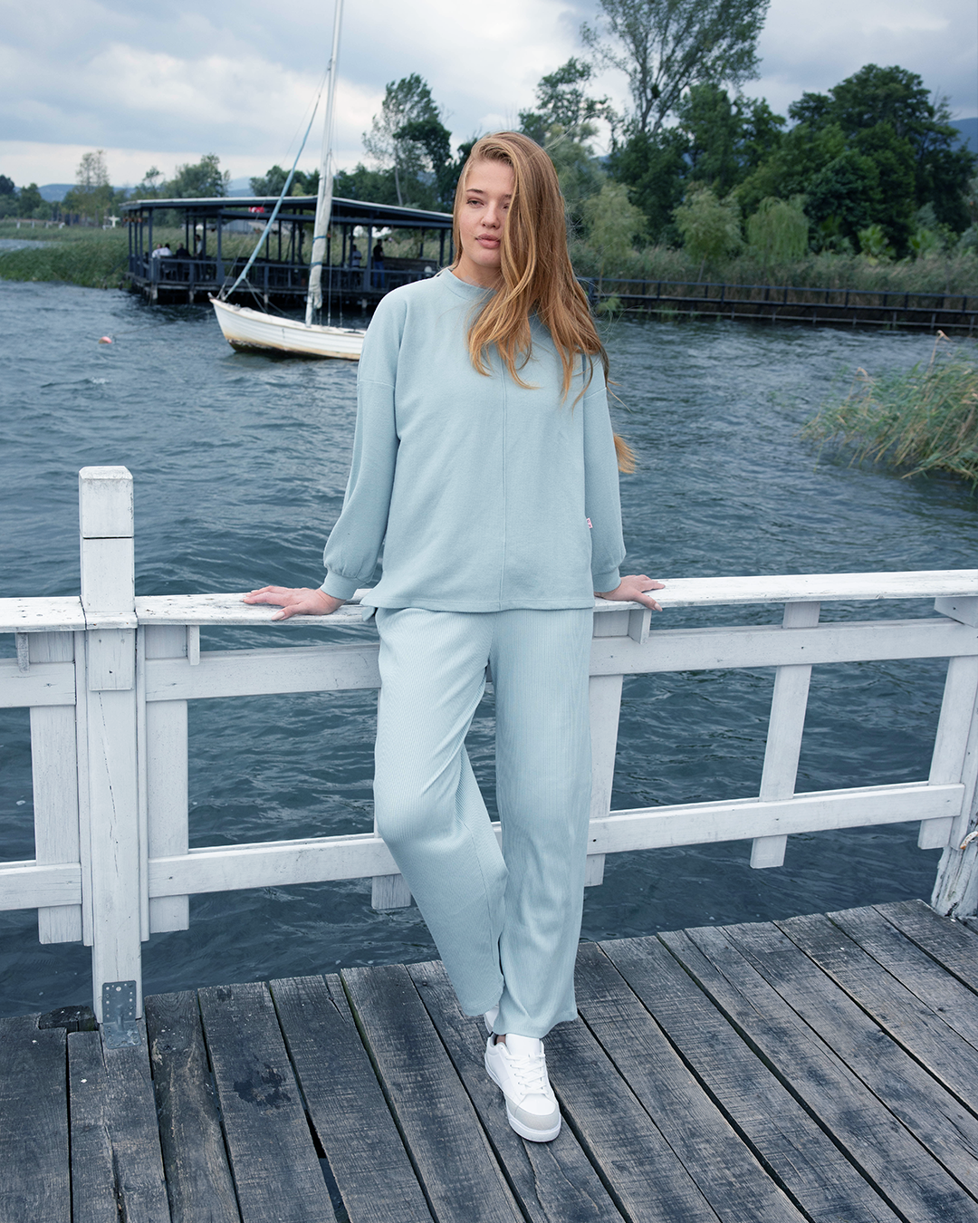 Girls Love بيجاما حريمي دربي مضلع