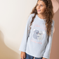 Long sleeve thermal top pajama Koala print