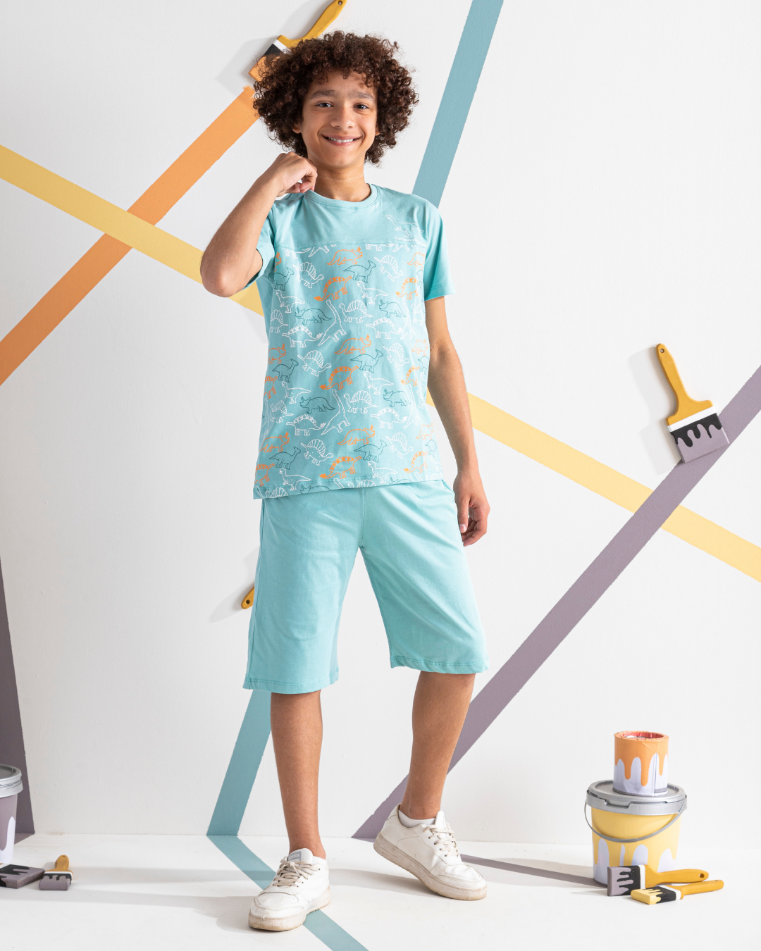 Tyrannosaurus بيجاما أولادي جونيور