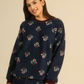 Women pajama set in vintage flower