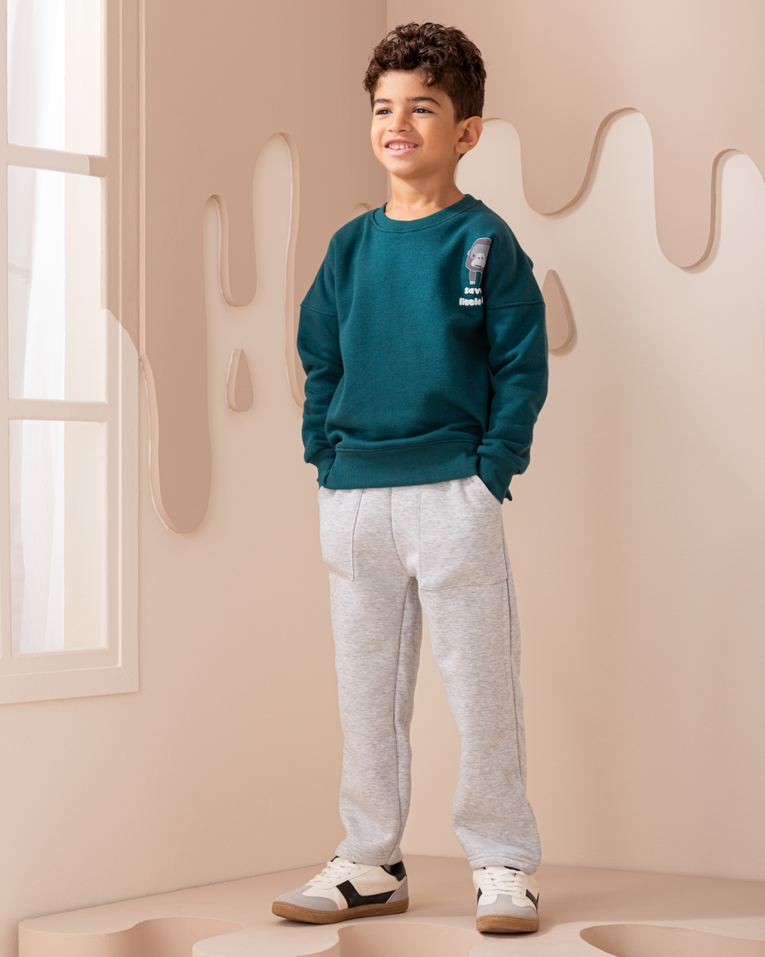 Savage Little Boy بيجاما أولادي كًم طويل