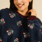 Women pajama set in vintage flower