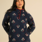 Women pajama in vintage flowers
