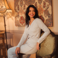 Women luxurious set in dusty colors