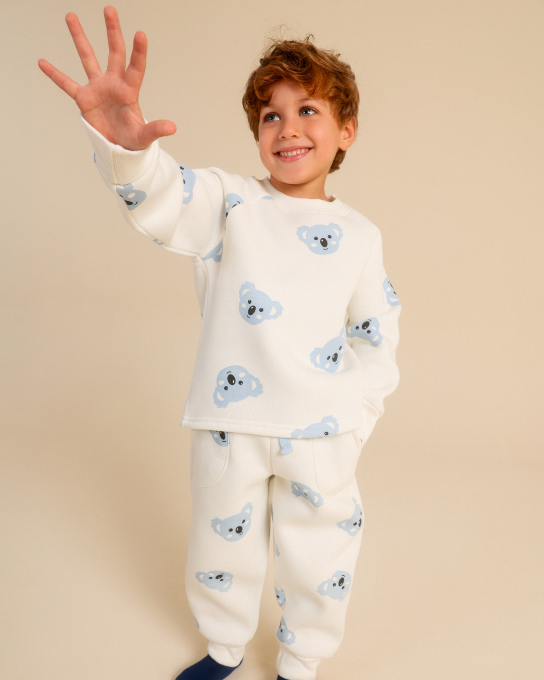 Kids' cute koala pajamas